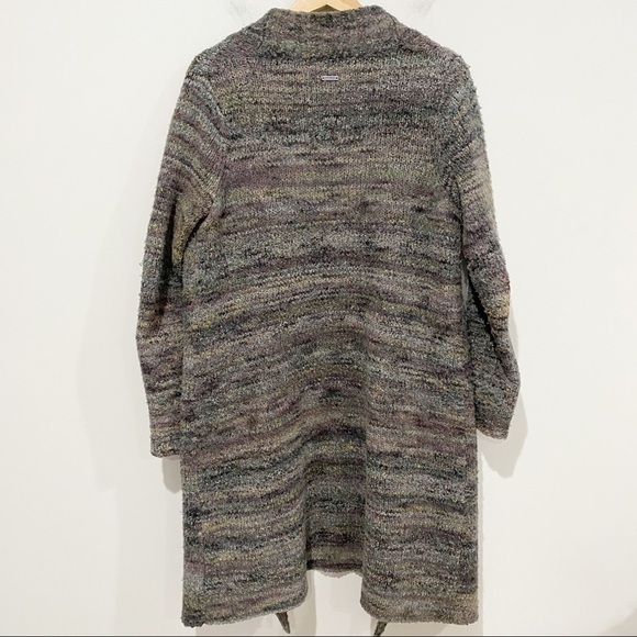 PRANA Sabina Duster Sweater Long Line Open Cardigan, Size Small - Picture 8 of 13